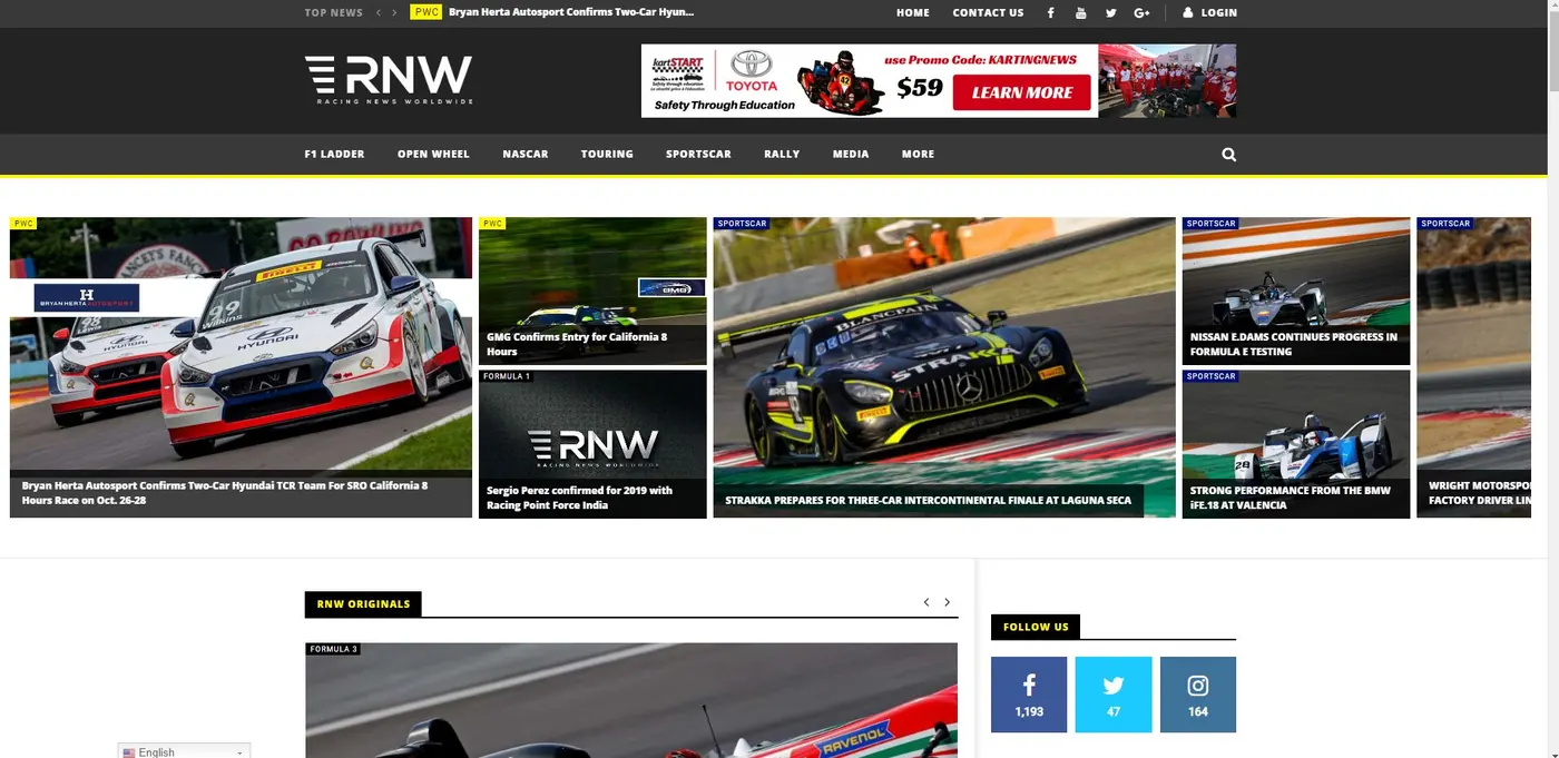 Racing News Worldwide